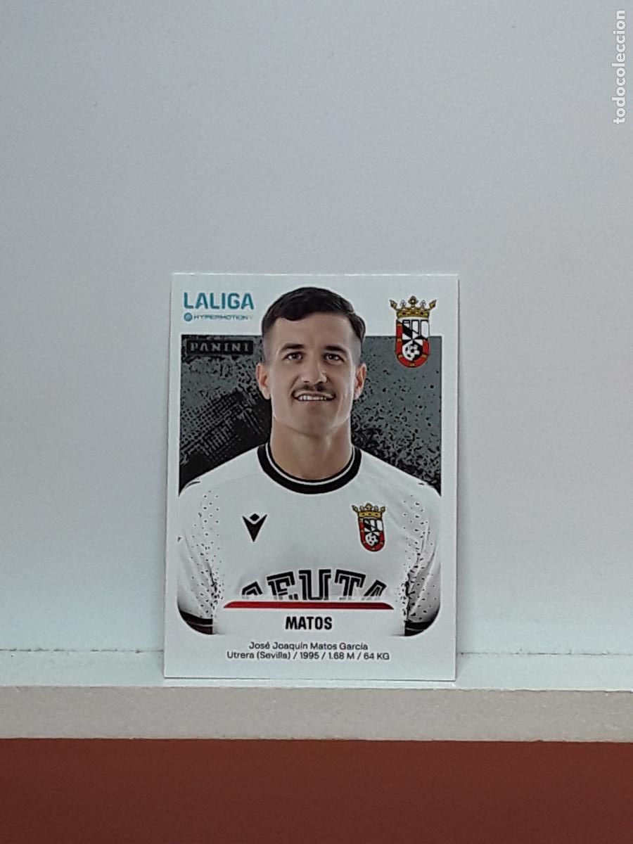 Cromos de F&uacute;tbol: LALIGA HYPERMOTION 2025 2026 25 26 ALBUM PANINI LIGA N 123 CEUTA MATOS JOSE JOAQUIN