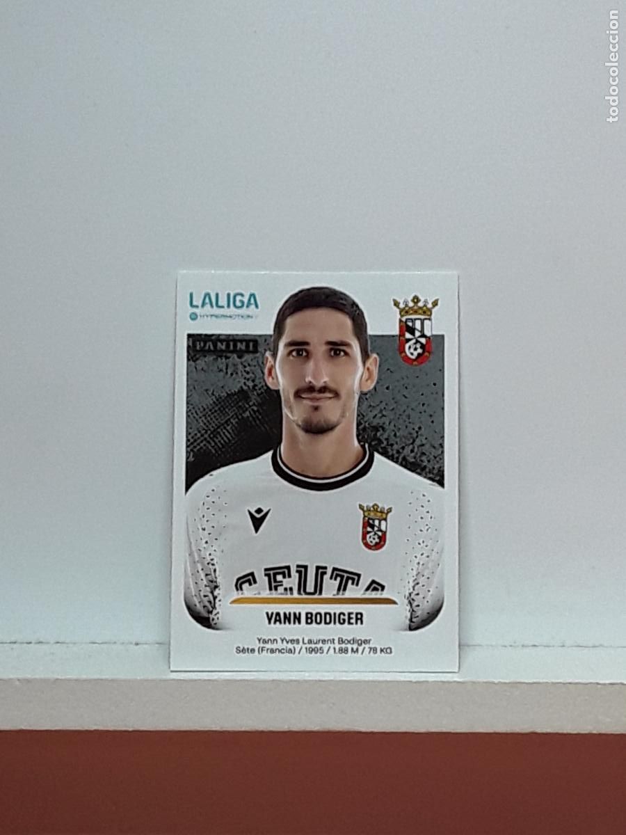 Cromos de F&uacute;tbol: LALIGA HYPERMOTION 2025 2026 25 26 ALBUM PANINI LIGA N 124 CEUTA YANN BODIGER