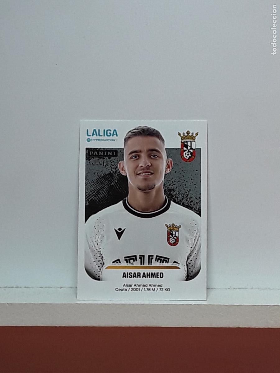Cromos de F&uacute;tbol: LALIGA HYPERMOTION 2025 2026 25 26 ALBUM PANINI LIGA N 128 CEUTA AISAR AHMED
