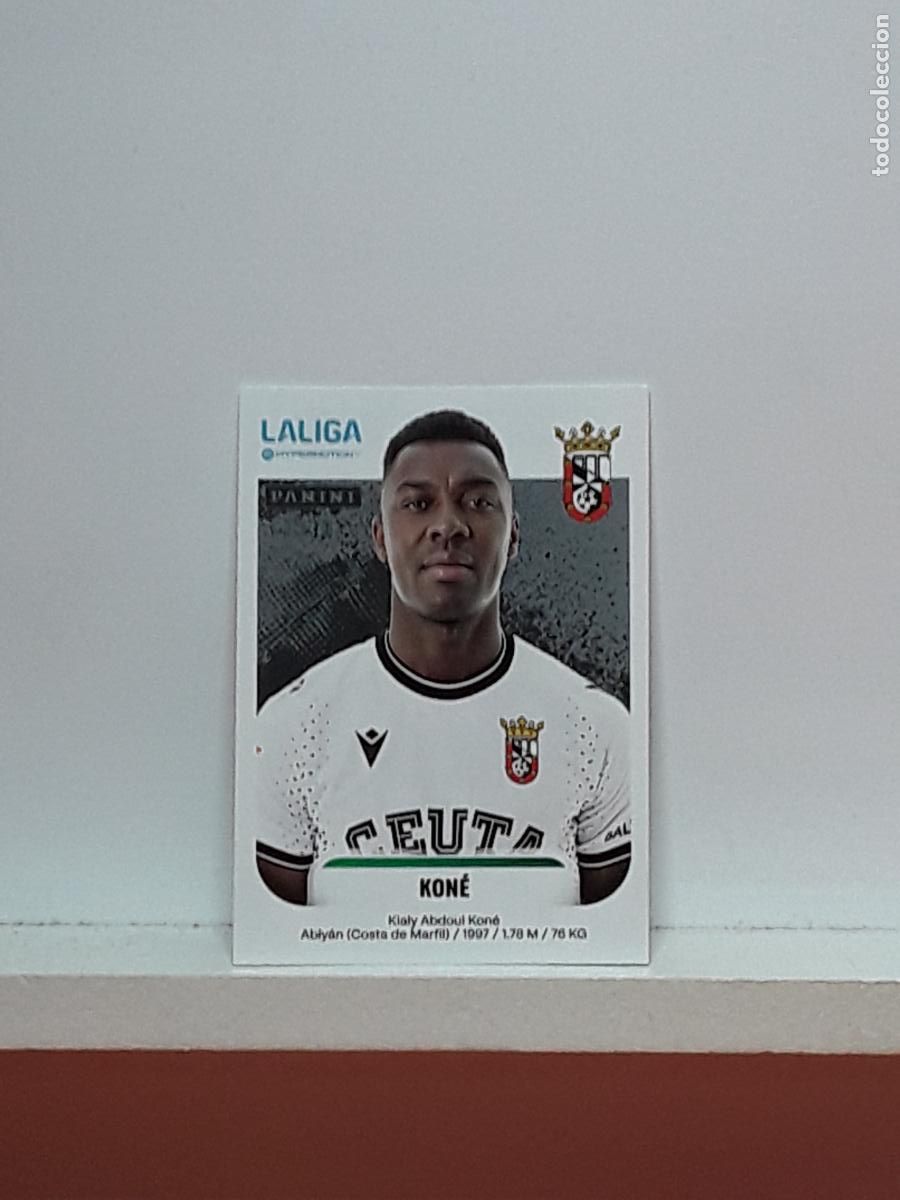 Cromos de F&uacute;tbol: LALIGA HYPERMOTION 2025 2026 25 26 ALBUM PANINI LIGA N 132 CEUTA KONE KIALY ABDOUL