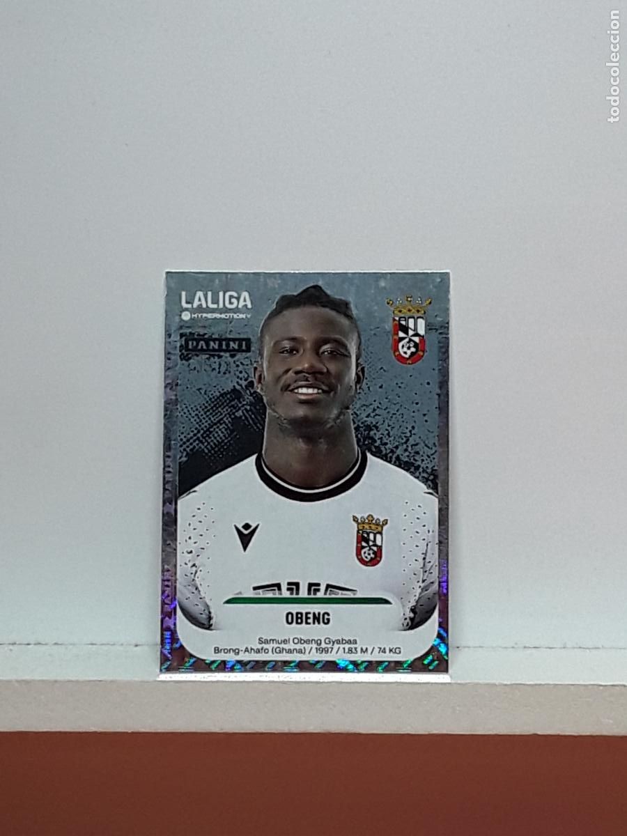 Cromos de F&uacute;tbol: LALIGA HYPERMOTION 2025 2026 25 26 ALBUM PANINI LIGA N 133 CEUTA OBENG SAMUEL GYABAA