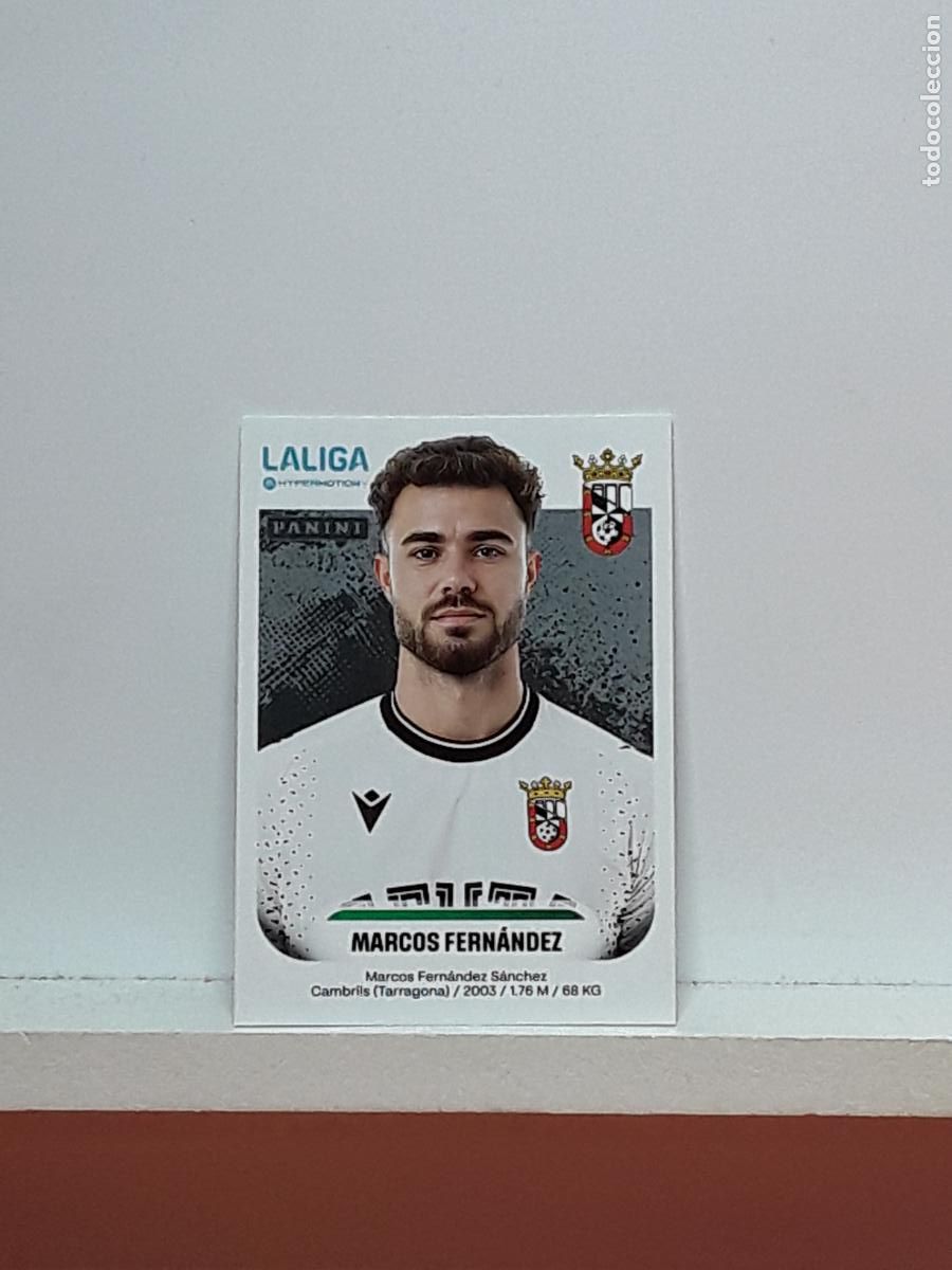 Cromos de F&uacute;tbol: LALIGA HYPERMOTION 2025 2026 25 26 ALBUM PANINI LIGA N 134A 134 A CEUTA MARCOS FERNANDEZ