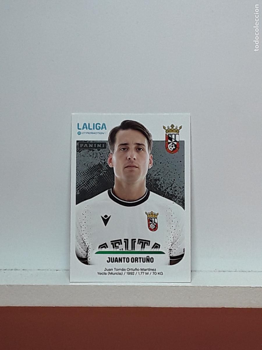 Cromos de F&uacute;tbol: LALIGA HYPERMOTION 2025 2026 25 26 ALBUM PANINI LIGA N 134B 134 B CEUTA JUANTO ORTU&Ntilde;O