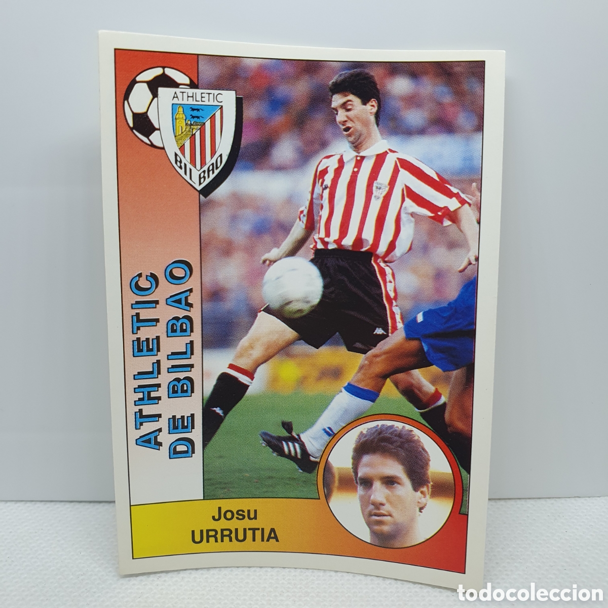 Cromos de F&uacute;tbol: ⚽️ CROMO DE FUTBOL URRUTIA ATHLETIC DE BILBAO LIGA 94-95 PANINI ALBUM - ESTAMPAS ADHESIVAS - CARTAS
