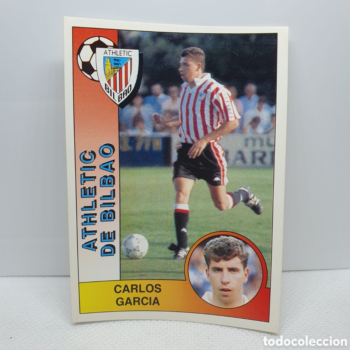Cromos de F&uacute;tbol: ⚽️ CROMO DE FUTBOL CARLOS GARCIA ATHLETIC DE BILBAO LIGA 94-95 PANINI ALBUM - ESTAMPAS ADHESIVAS