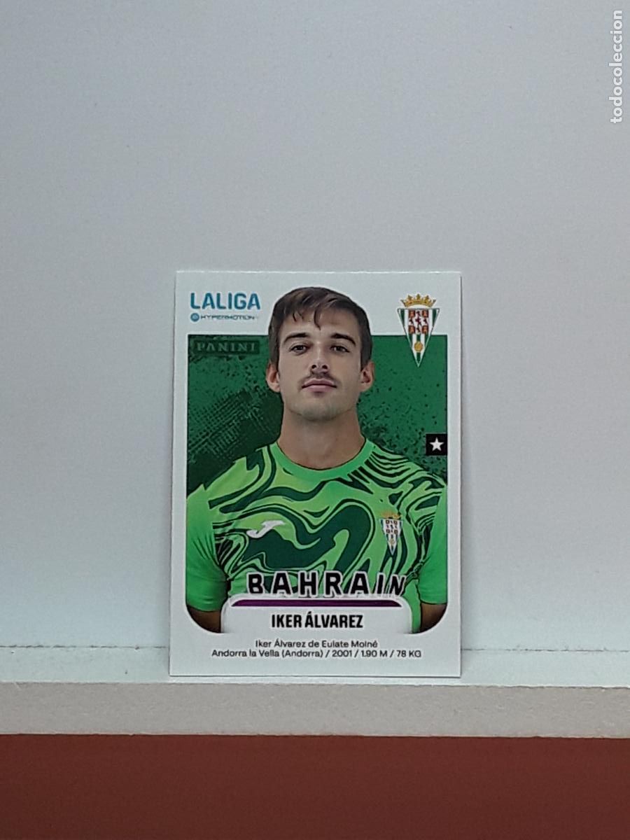 Cromos de F&uacute;tbol: LALIGA HYPERMOTION 2025 2026 25 26 ALBUM PANINI LIGA N 138 CORDOBA IKER ALVAREZ