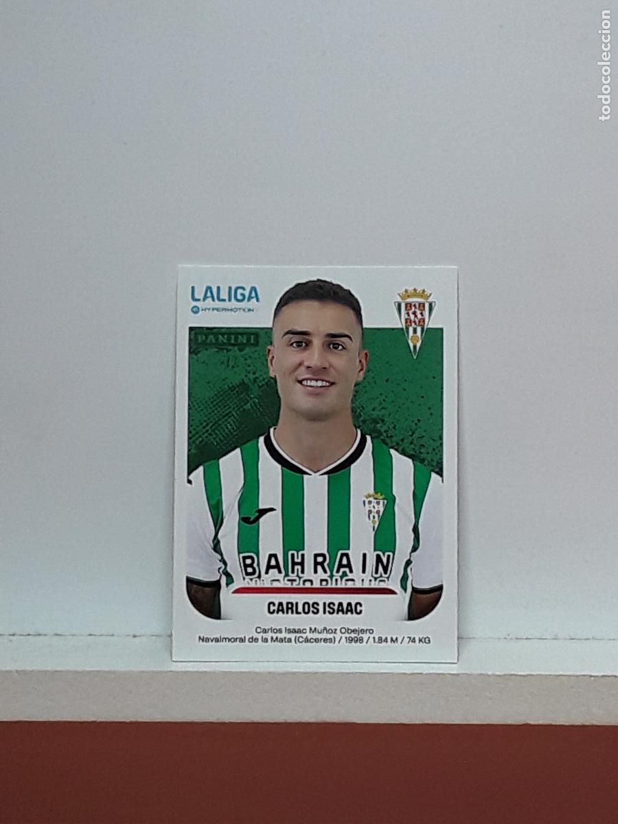 Cromos de F&uacute;tbol: LALIGA HYPERMOTION 2025 2026 25 26 ALBUM PANINI LIGA N 139 CORDOBA CARLOS ISAAC