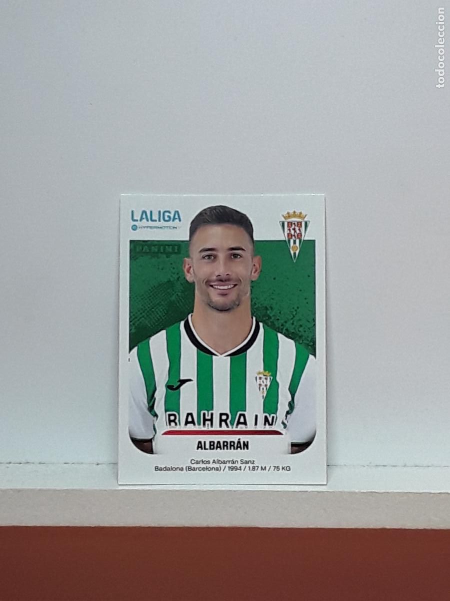Cromos de F&uacute;tbol: LALIGA HYPERMOTION 2025 2026 25 26 ALBUM PANINI LIGA N 140 CORDOBA ALBARRAN CARLOS