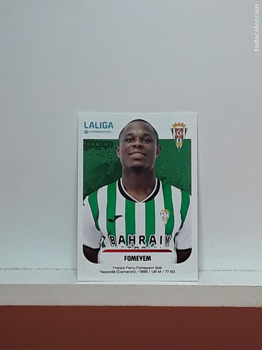 Cromos de F&uacute;tbol: LALIGA HYPERMOTION 2025 2026 25 26 ALBUM PANINI LIGA N 141 CORDOBA FOMEYEM FRANCK FERRY