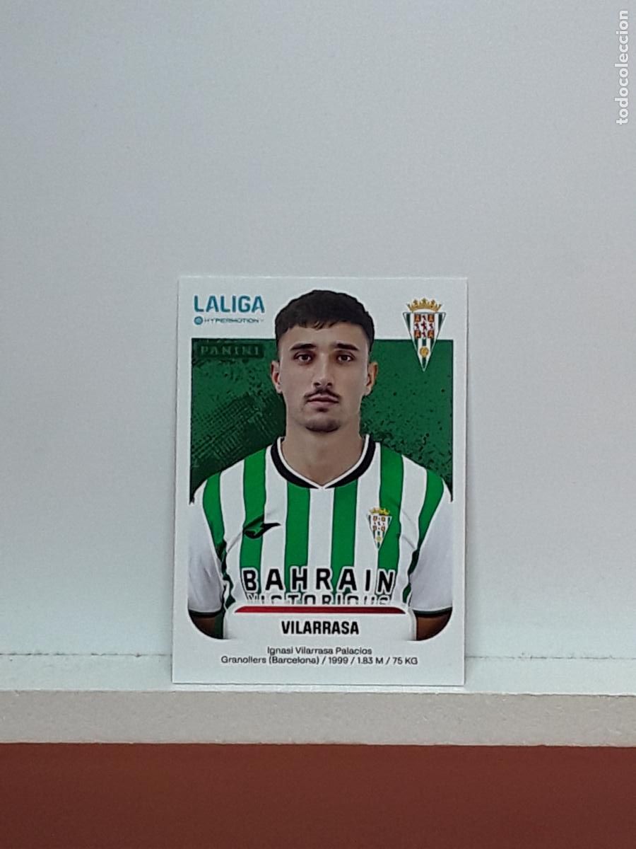 Cromos de F&uacute;tbol: LALIGA HYPERMOTION 2025 2026 25 26 ALBUM PANINI LIGA N 144 CORDOBA VILARRASA