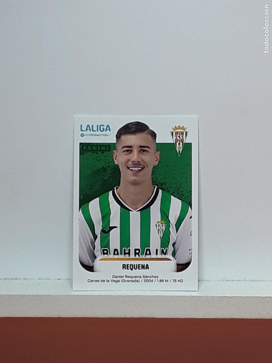 Cromos de F&uacute;tbol: LALIGA HYPERMOTION 2025 2026 25 26 ALBUM PANINI LIGA N 148A 148 A CORDOBA REQUENA DANIEL