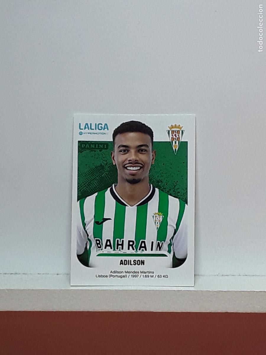 Cromos de F&uacute;tbol: LALIGA HYPERMOTION 2025 2026 25 26 ALBUM PANINI LIGA N 150 CORDOBA ADILSON MENDES MARTINS