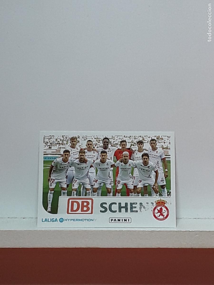 Cromos de F&uacute;tbol: LALIGA HYPERMOTION 2025 2026 25 26 ALBUM PANINI LIGA N 155 CULTURAL LEONESA ALINEACION EQUIPO