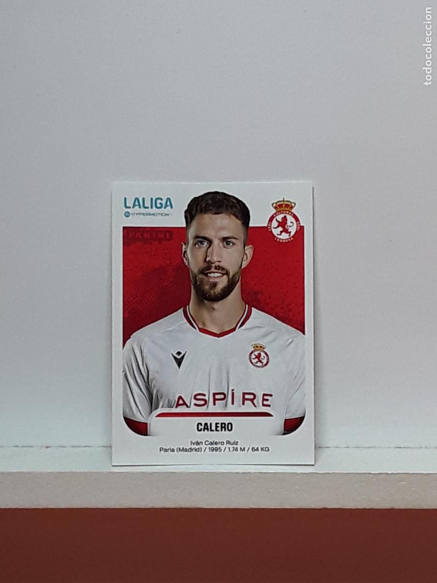 Cromos de F&uacute;tbol: LALIGA HYPERMOTION 2025 2026 25 26 ALBUM PANINI LIGA N 158 CULTURAL LEONESA CALERO IVAN