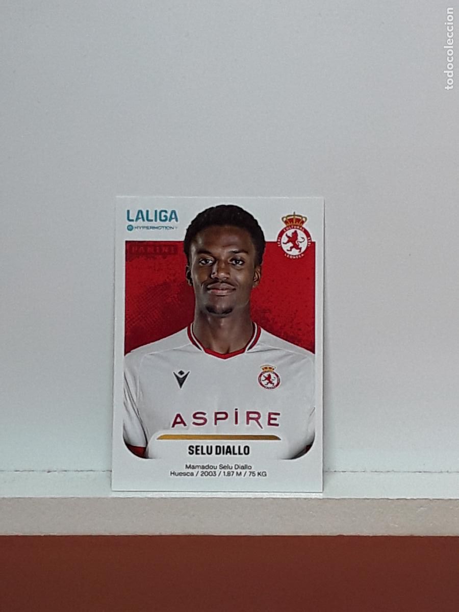 Cartes &agrave; collectionner de Football: LALIGA HYPERMOTION 2025 2026 25 26 ALBUM PANINI LIGA N 165 CULTURAL LEONESA SELU DIALLO