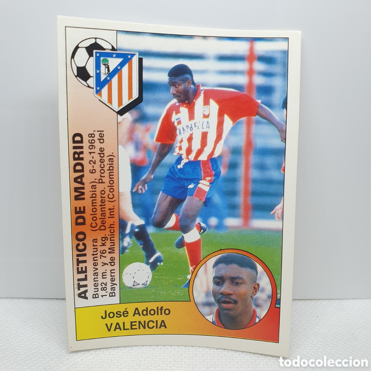 Cartes &agrave; collectionner de Football: ⚽️ CROMO DE FUTBOL VALENCIA ATLETICO DE MADRID LIGA 94-95 PANINI ALBUM - ESTAMPAS ADHESIVAS - CARTAS