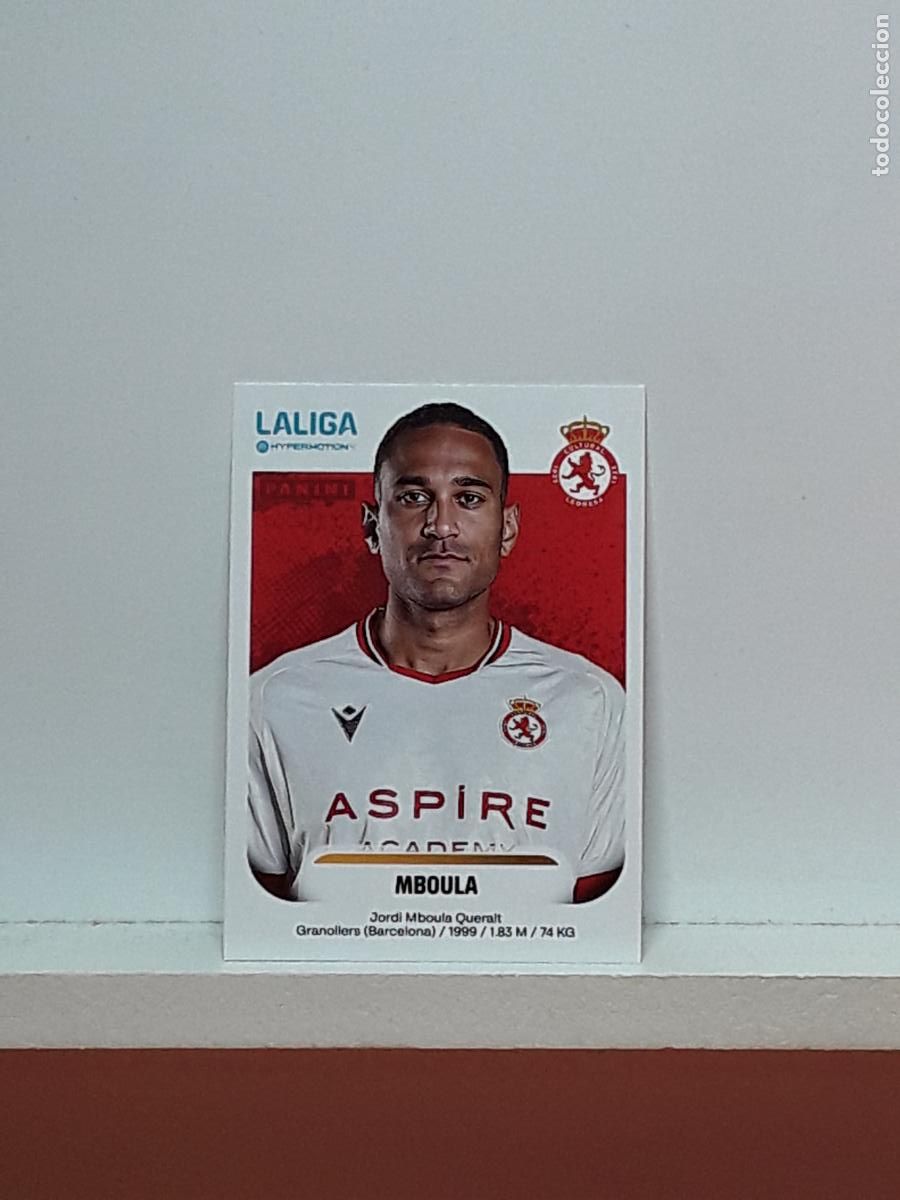 Cartes &agrave; collectionner de Football: LALIGA HYPERMOTION 2025 2026 25 26 ALBUM PANINI LIGA N 168A 168 A CULTURAL LEONESA MBOULA JORDI