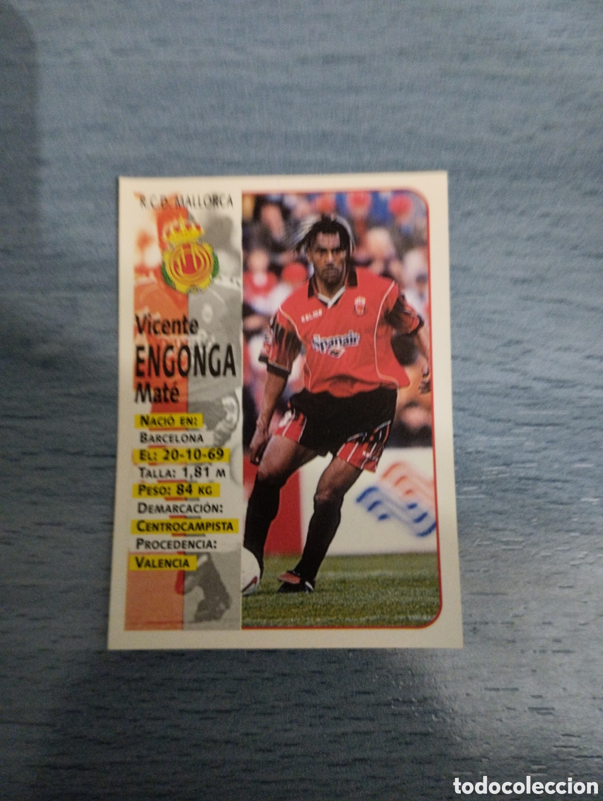 Cartes &agrave; collectionner de Football: Cromo Panini liga 98 99 engonga 111 mallorca sin pegar