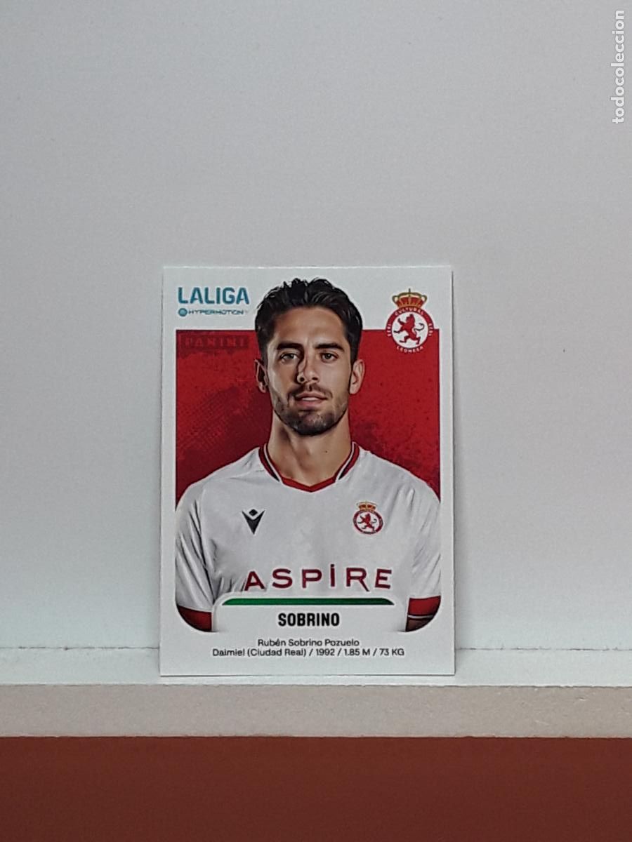 Cromos de F&uacute;tbol: LALIGA HYPERMOTION 2025 2026 25 26 ALBUM PANINI LIGA N 172 CULTURAL LEONESA SOBRINO RUBEN