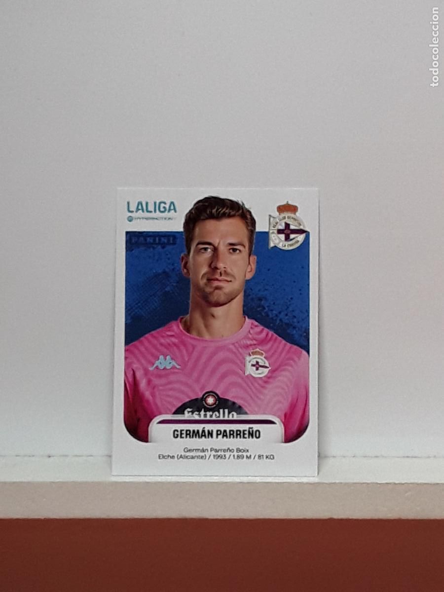 Cromos de F&uacute;tbol: LALIGA HYPERMOTION 2025 2026 25 26 ALBUM PANINI LIGA N 175 DEPORTIVO GERMAN PARRE&Ntilde;O