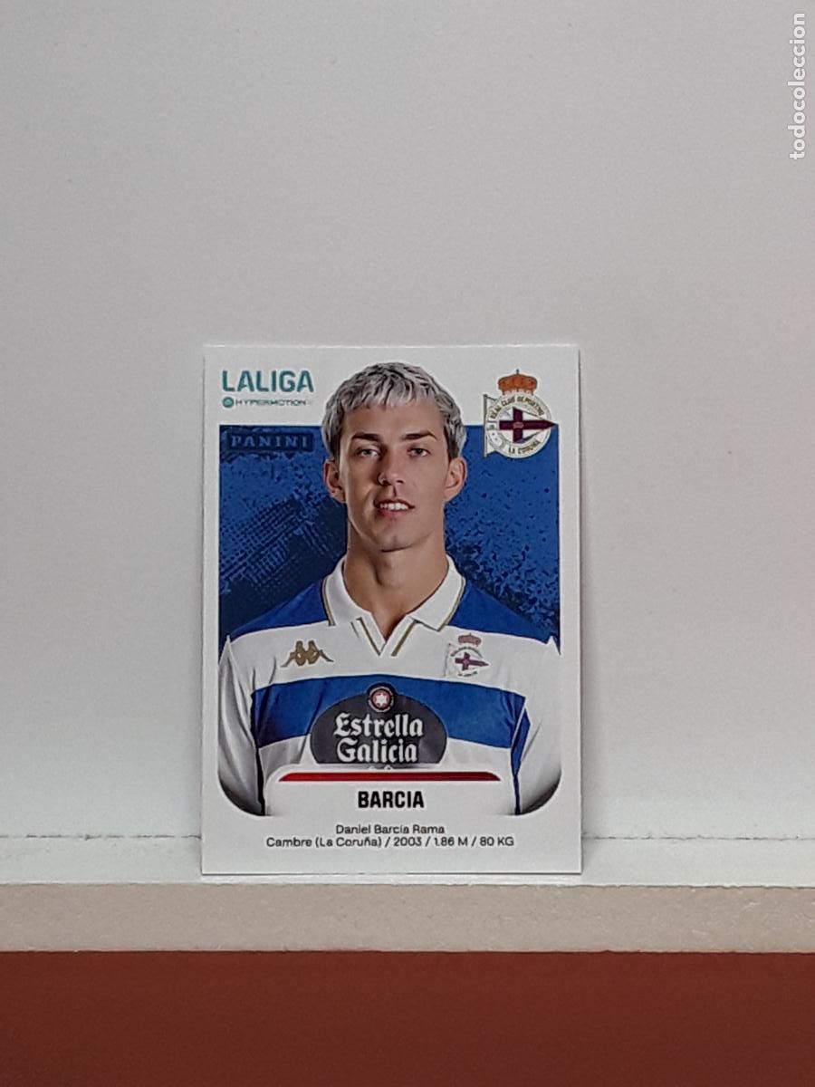 Cromos de F&uacute;tbol: LALIGA HYPERMOTION 2025 2026 25 26 ALBUM PANINI LIGA N 180 DEPORTIVO BARCIA DANIEL