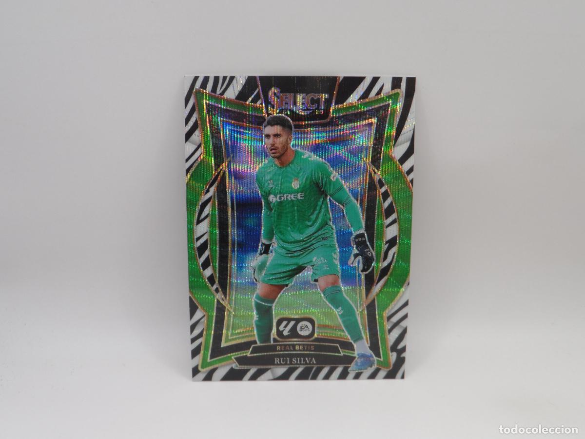 Cromos de F&uacute;tbol: 40 RUI SILVA PARALELA ZEBRA PRIZM BETIS PANINI SELECT 2024 2025 24 25