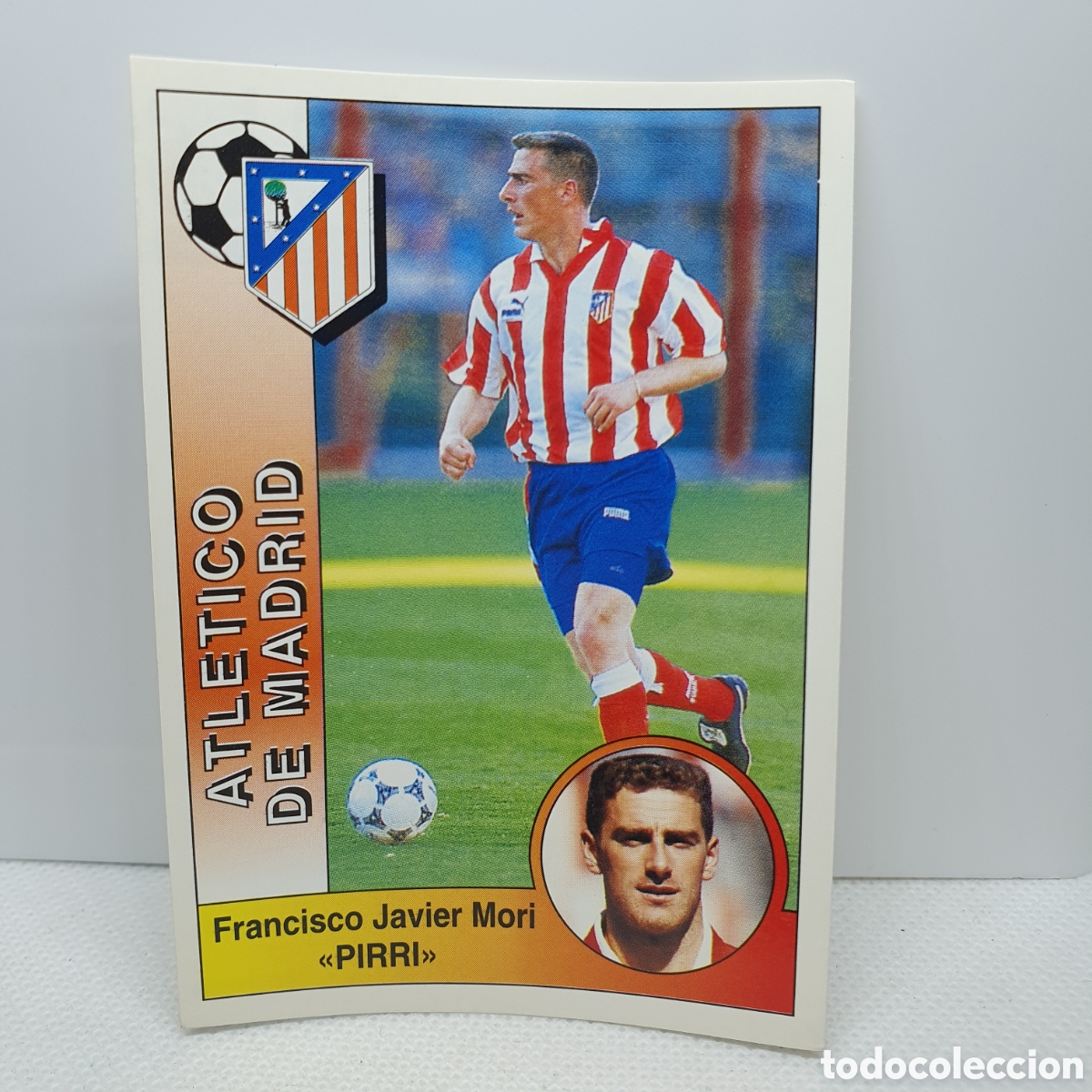 Cromos de F&uacute;tbol: ⚽️ CROMO DE FUTBOL PIRRI ATLETICO DE MADRID LIGA 94-95 PANINI ALBUM - ESTAMPAS ADHESIVAS - CARTAS