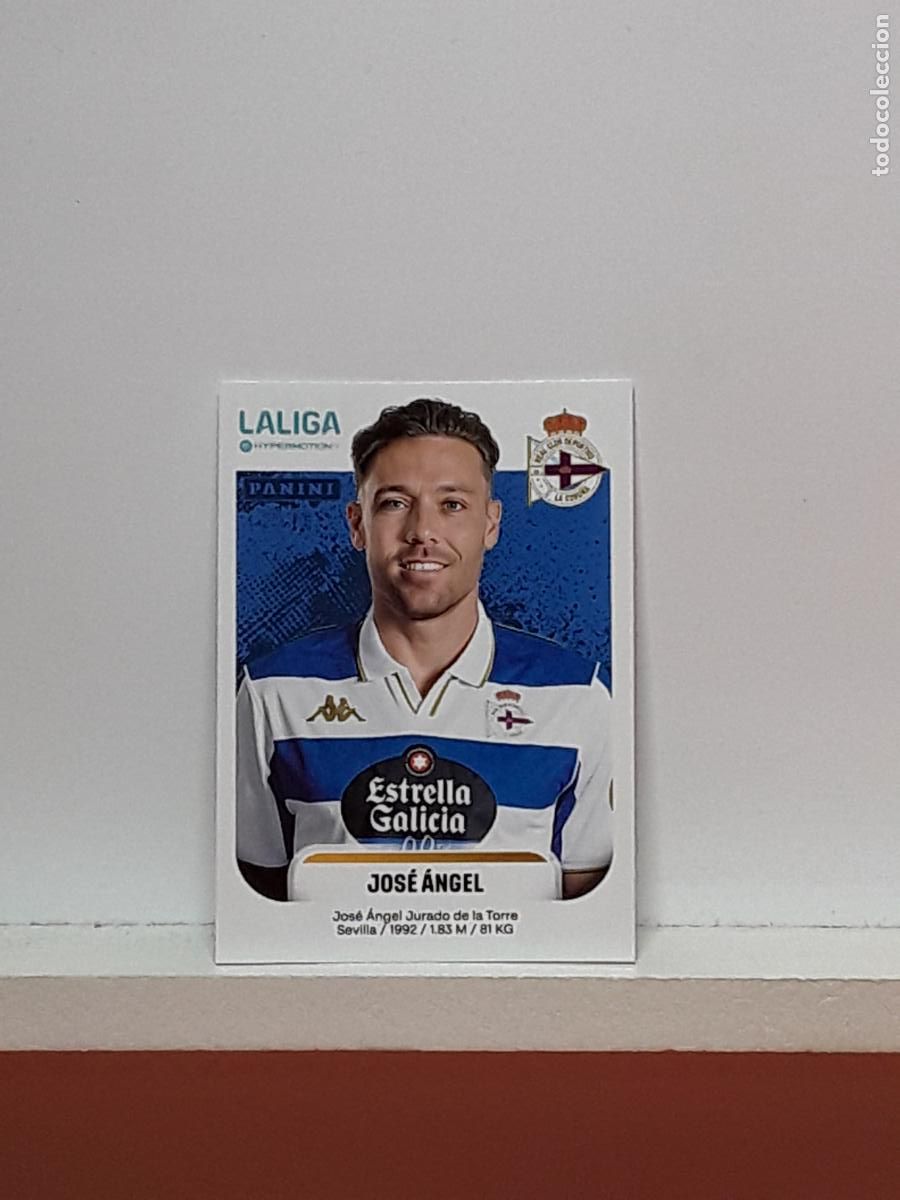 Cromos de F&uacute;tbol: LALIGA HYPERMOTION 2025 2026 25 26 ALBUM PANINI LIGA N 182 DEPORTIVO JOSE ANGEL JURADO