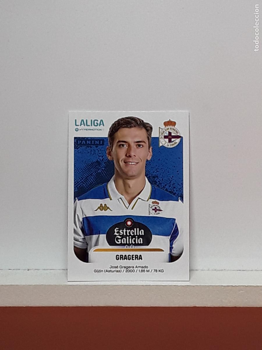 Football Stickers: LALIGA HYPERMOTION 2025 2026 25 26 ALBUM PANINI LIGA N 183 DEPORTIVO GRAGERA JOSE