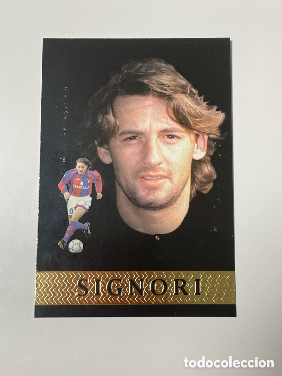 Cromos de F&uacute;tbol: Giuseppe Signori Bolonia Mundicromo Stelle 98-99 #429