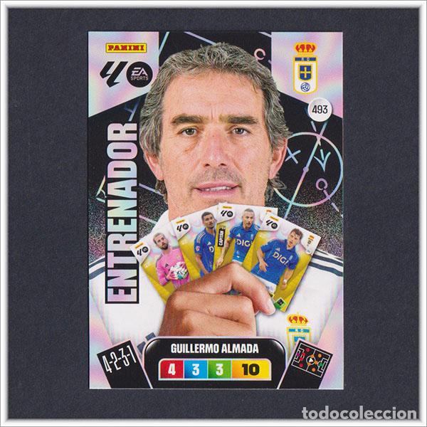 Cromos de F&uacute;tbol: ADRENALYN XL 2025 2026 25 26 PANINI ENTRENADOR 493 GUILLERMO ALMADA OVIEDO ACTUALIZACI&Oacute;N ALBUM