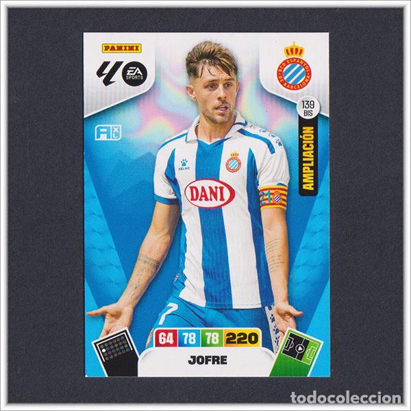 Cromos de F&uacute;tbol: ADRENALYN XL 2025 2026 25 26 PANINI JOFRE 139 BIS NUEVO FICHAJE ESPANYOL ACTUALIZACI&Oacute;N ALBUM