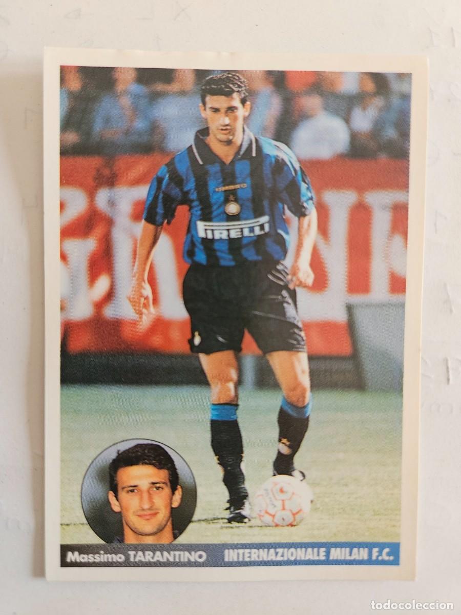 Cromos de F&uacute;tbol: CROMO FUTBOL TARANTINO INTER DE MILAN SIN PEGAR N&ordm; 123 LOS MEJORES EQUIPOS DE EUROPA 96-97 PANINI