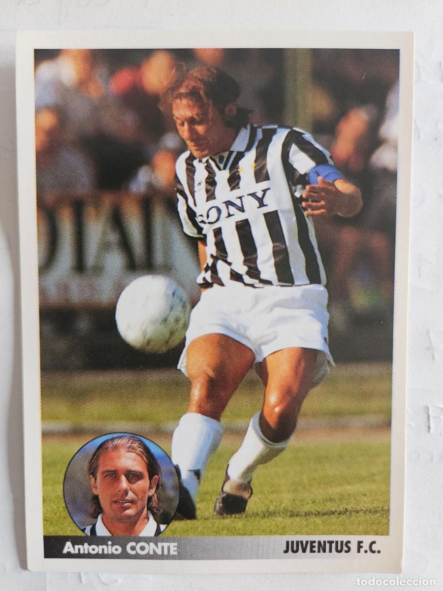 Fu&szlig;ball-Sticker: LOS MEJORES EQUIPOS DE EUROPA 1996 1997 96 97 PANINI 137 CONTE JUVENTUS SIN PEGAR