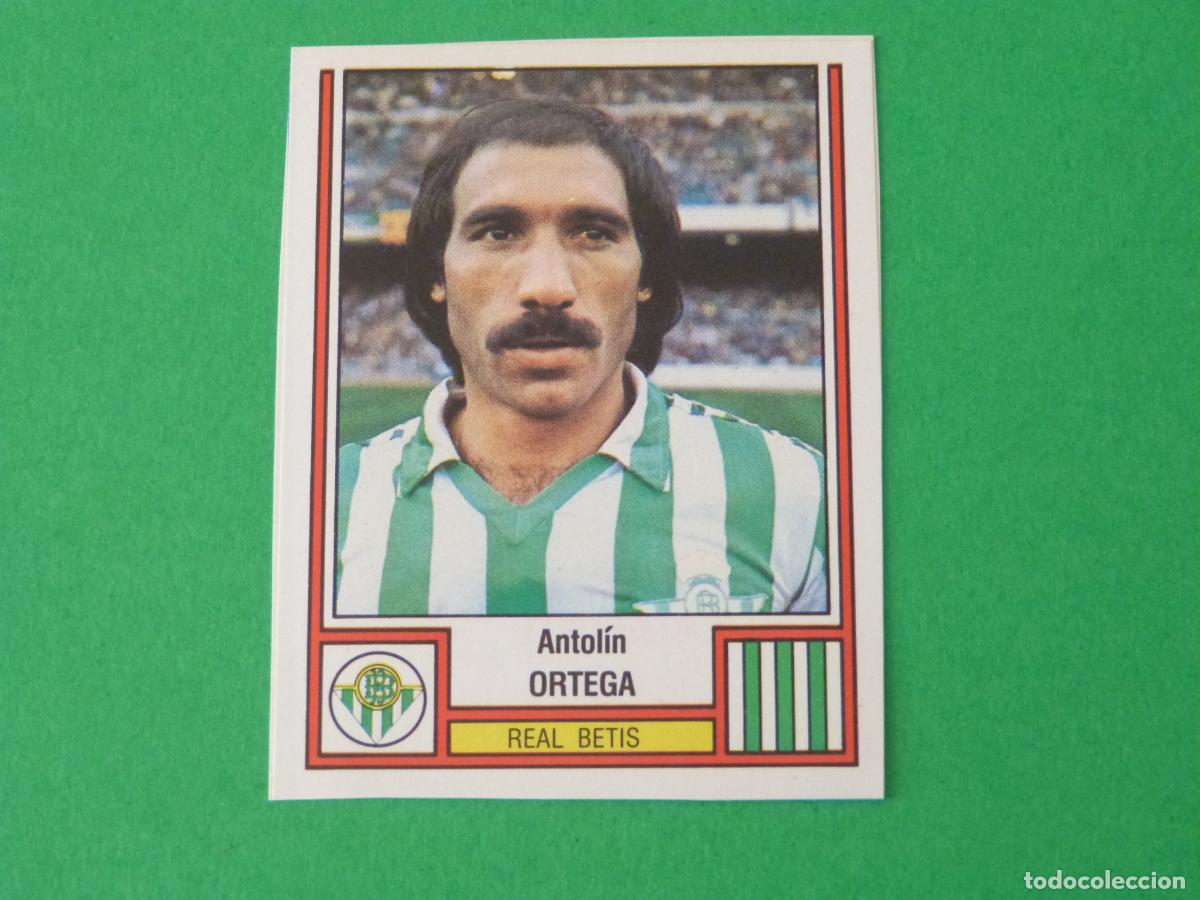 Cromos de F&uacute;tbol: CROMO FUTBOL ANTOLIN ORTEGA REAL BETIS BALOMPIE RECORTADO N&ordm; 64 LIGA FUTBOL 83/1983 FIGURINE PANINI