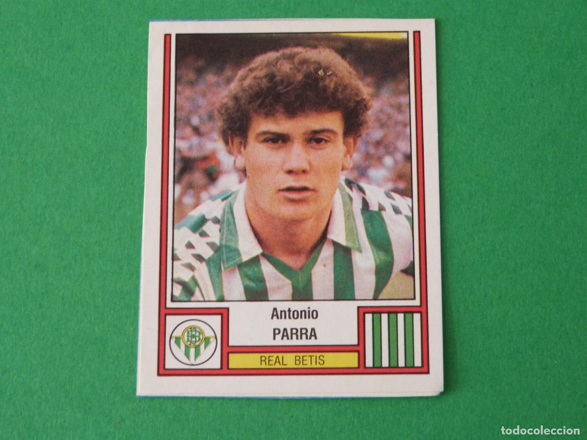 Cromos de F&uacute;tbol: CROMO FUTBOL ANTONIO PARRA REAL BETIS BALOMPIE RECORTADO N&ordm; 65 LIGA FUTBOL 83/1983 FIGURINE PANINI
