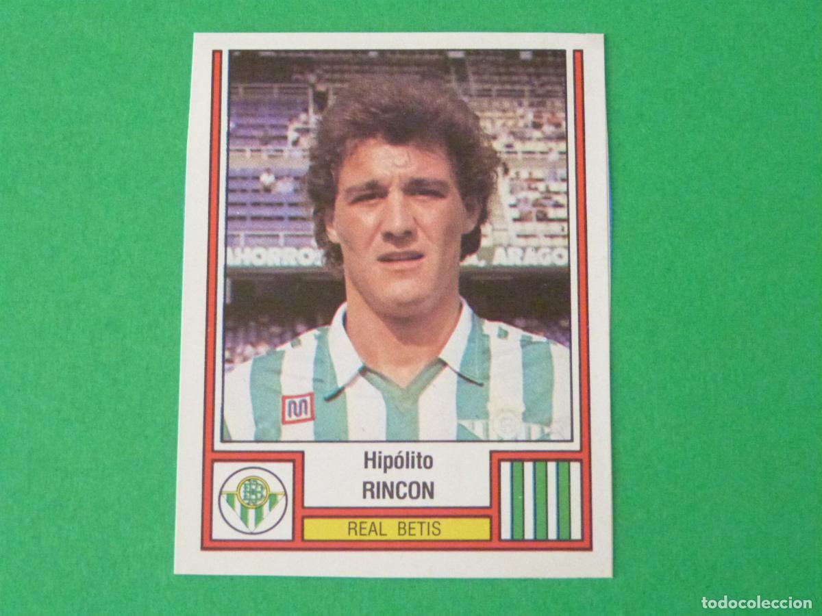 Cromos de F&uacute;tbol: CROMO FUTBOL HIPOLITO RINCON REAL BETIS BALOMPIE RECORTADO N&ordm; 68 LIGA FUTBOL 83/1983 FIGURINE PANINI