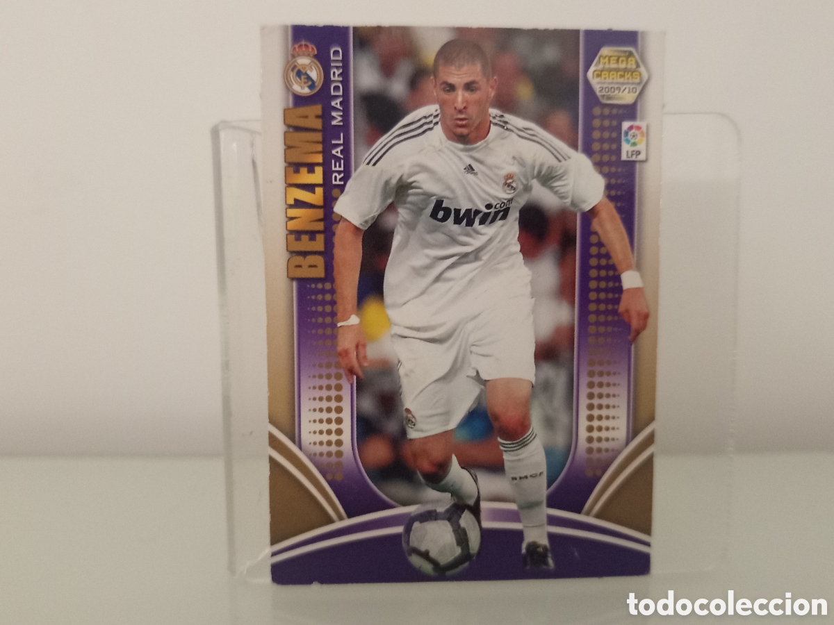 Cromos de F&uacute;tbol: ❇️ CROMO ⚽ BENZEMA REAL MADRID 2009 2010 09 10 MEGACRACKS MGKS ❇️
