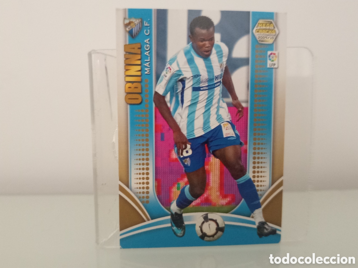 Cartes &agrave; collectionner de Football: ❇️ CROMO ⚽ OBINNA M&Aacute;LAGA 2009 2010 09 10 MEGACRACKS MGKS ❇️