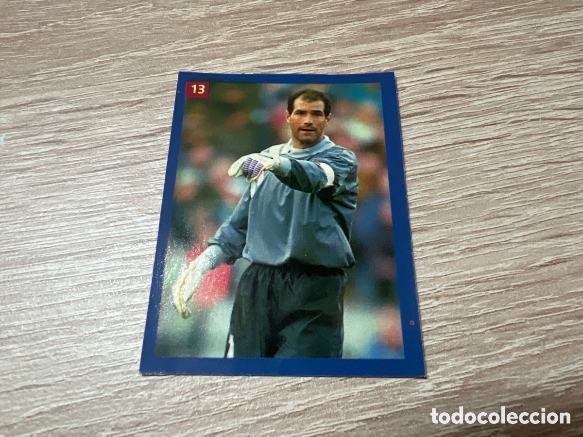 Figurine di Calcio: 1994 ZUBIZARRETA N&ordm; 13 MUNDO DEPORTIVO SIN PEGAR