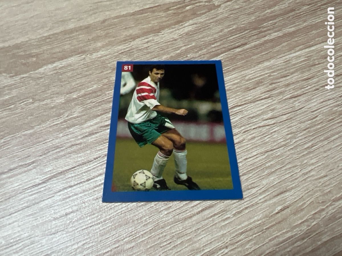 Figurine di Calcio: 1994 STOICHKOV N&ordm; 81 MUNDO DEPORTIVO SIN PEGAR