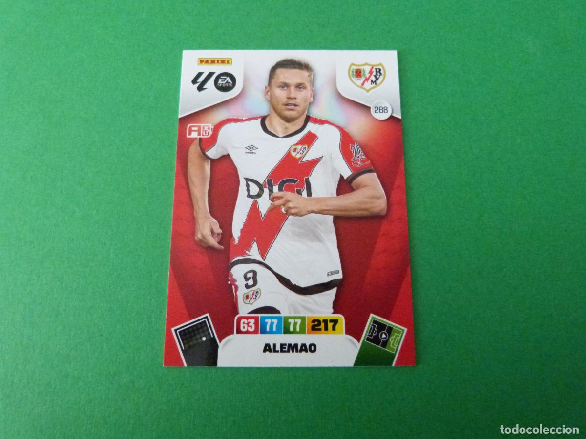 Cromos de F&uacute;tbol: TRADING CARD FUTBOL ALEMAO RAYO VALLECANO N&ordm; 288 LIGA ADRENALYN XL 2025-2026/25-26 PANINI
