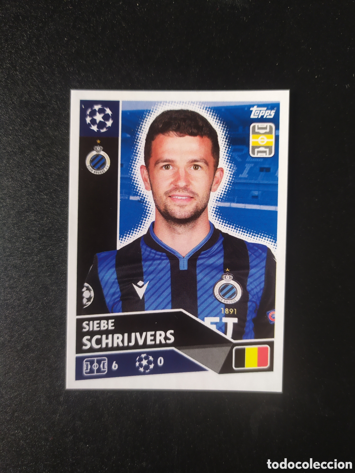 Fu&szlig;ball-Sticker: UEFA Champions League 2020 2021 20 21 stickers topps Schrijvers n&deg; 14 Brujas