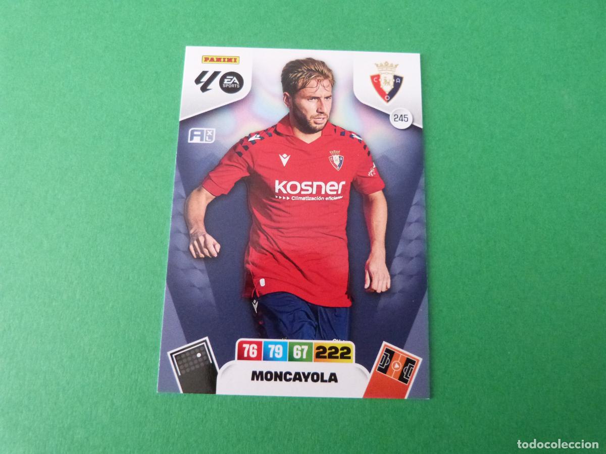 Cromos de F&uacute;tbol: TRADING CARD FUTBOL MONCAYOLA AT. OSASUNA N&ordm; 245 LIGA ADRENALYN XL 2025-2026/25-26 PANINI