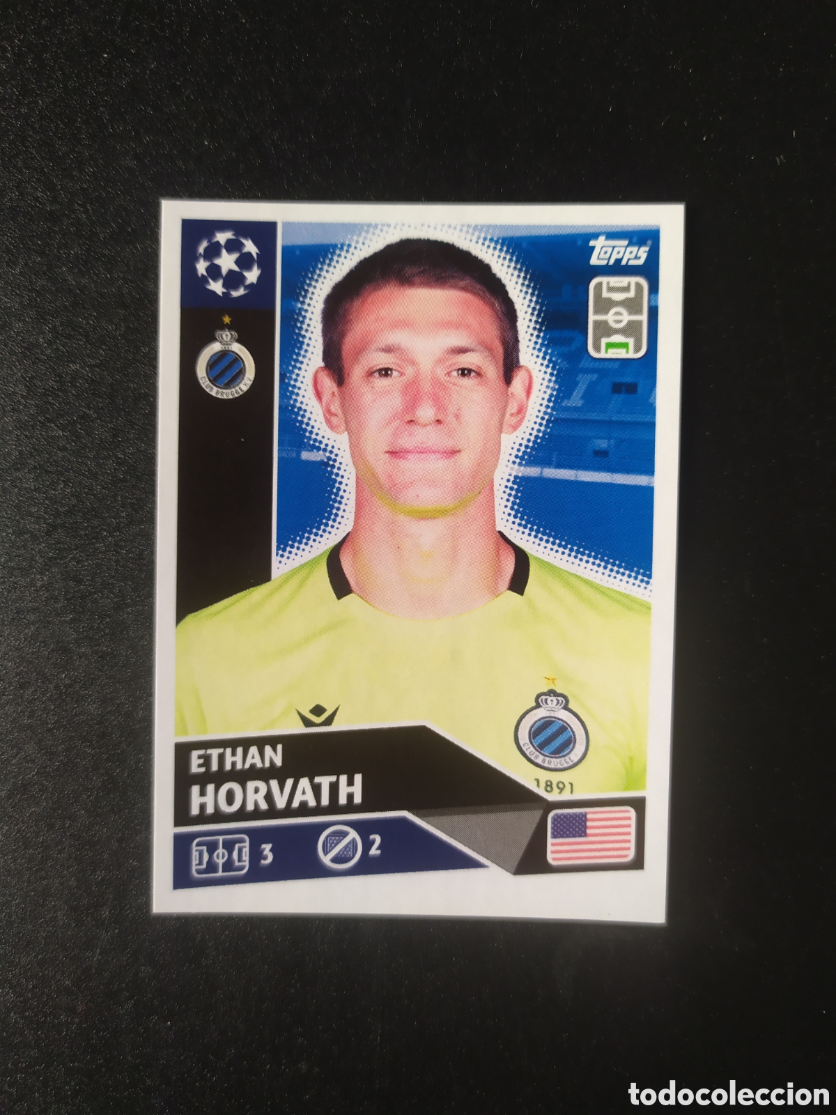 Cromos de F&uacute;tbol: UEFA Champions League 2020 2021 20 21 stickers topps Horvath n&deg; 3 Brujas