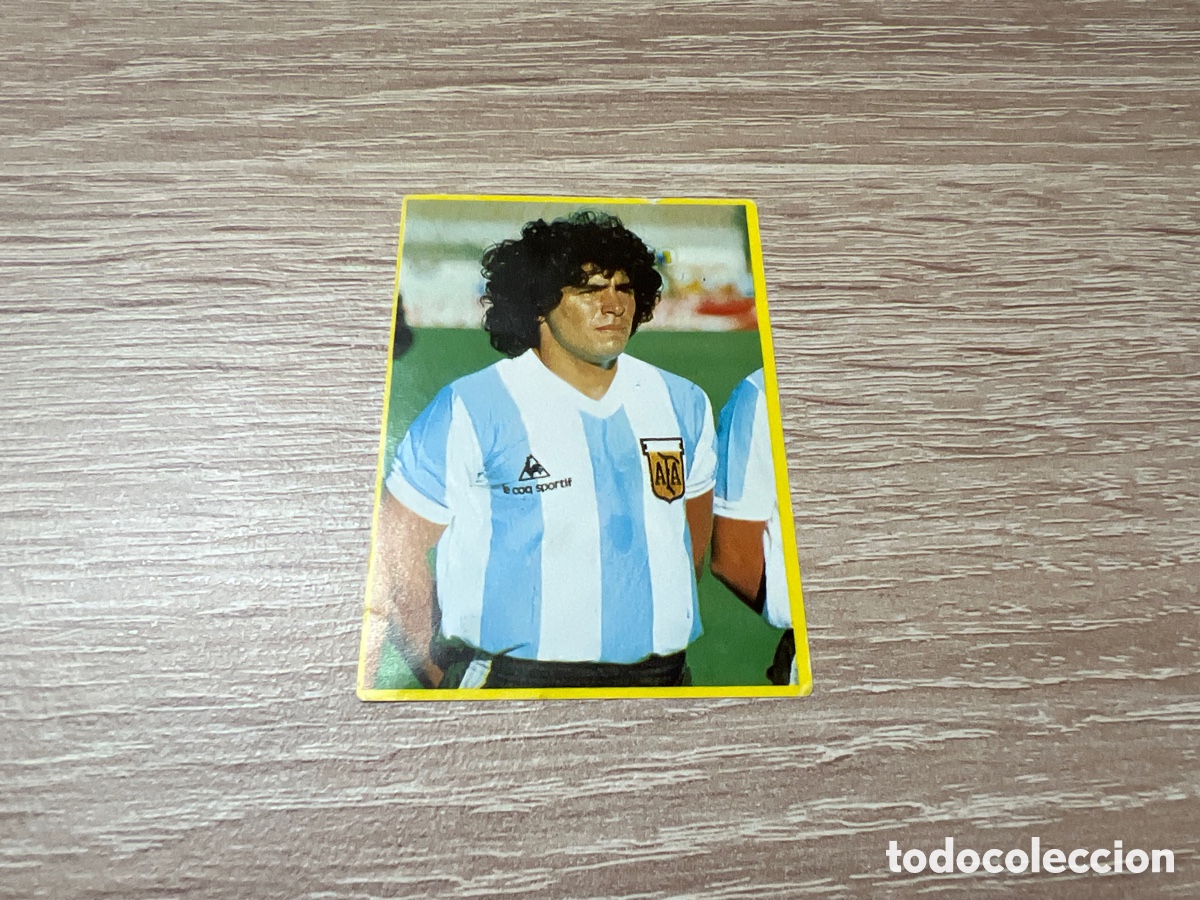 Cromos de F&uacute;tbol: 1982 MARADONA ARGENTINA N&ordm; 94 FUTBOL EN ACCION SIN PEGAR