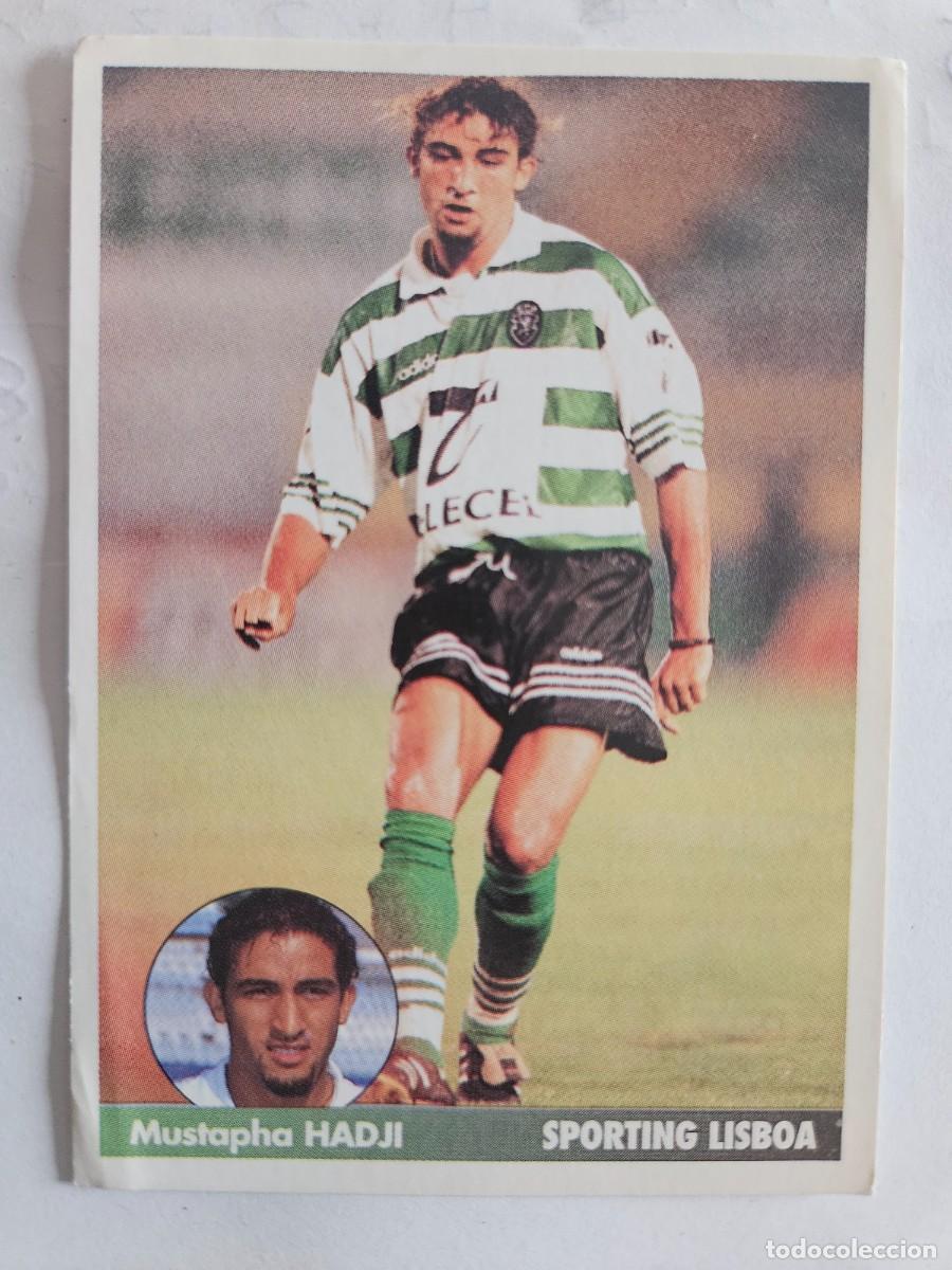 Figurine di Calcio: 269 HADJI SPORTING LISBOA PORTUGAL MEJORES EQUIPOS DE EUROPA PANINI 1996 1997 96 97 CROMOS MARRUECOS