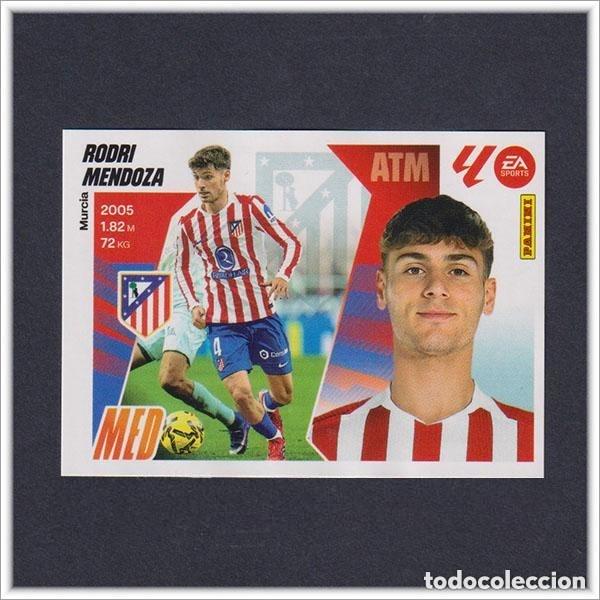 Cromos de F&uacute;tbol: LIGA ESTE 2025 2026 25 26 PANINI RODRI MENDOZA 5 MERCADO INVIERNO FICHAJE ATL&Eacute;TICO MADRID COLECCI&Oacute;N