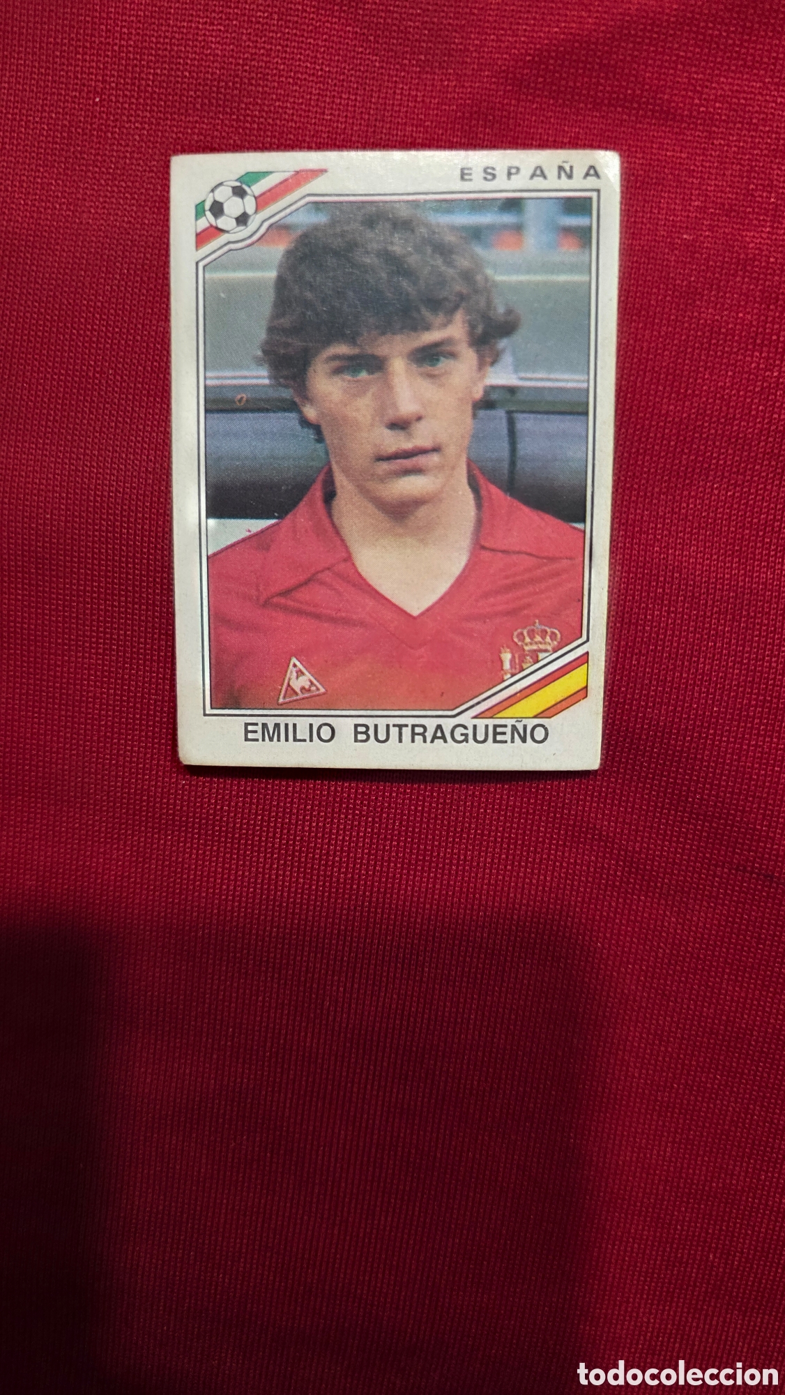 Cromos de Futebol: CROMO EMILIO BUTRAGUE&Ntilde;O,FUTBOL 86