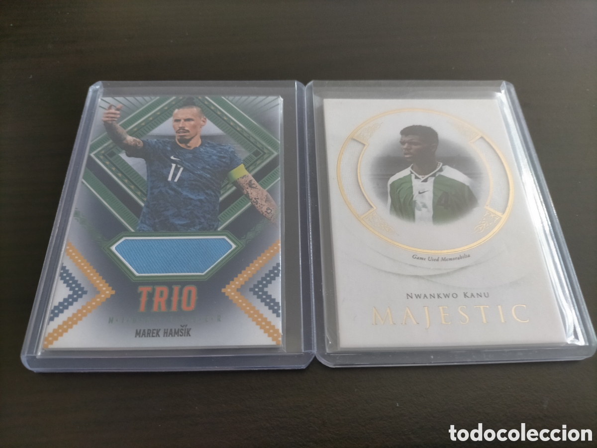 Cromos de F&uacute;tbol: Futera hamsik kanu patch parche numeradas 2022 2025 napoles Nigeria arsenal